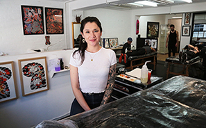 Sunset Tattoo Parlour : Business Photos : Rarotonga : Business News Photos : Richard Moore : Photographer